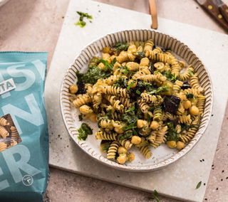 Reispasta Fusilli aus Reis